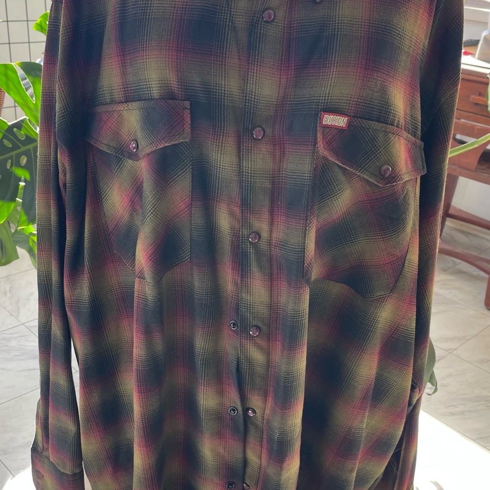 DIXXON Dark Green and Red Plaid Shirt “The Freddy”